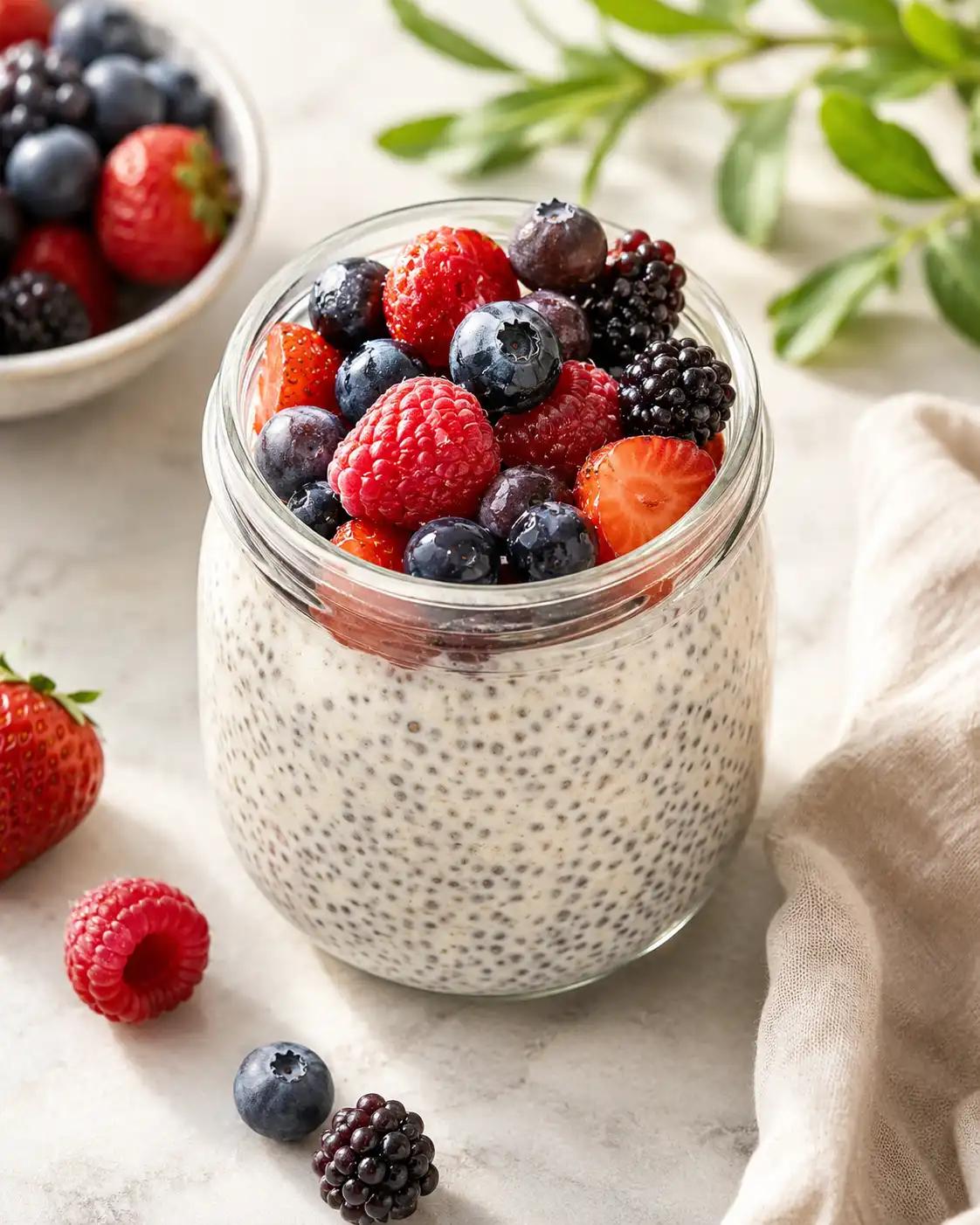 Berry Chia Pudding Cup